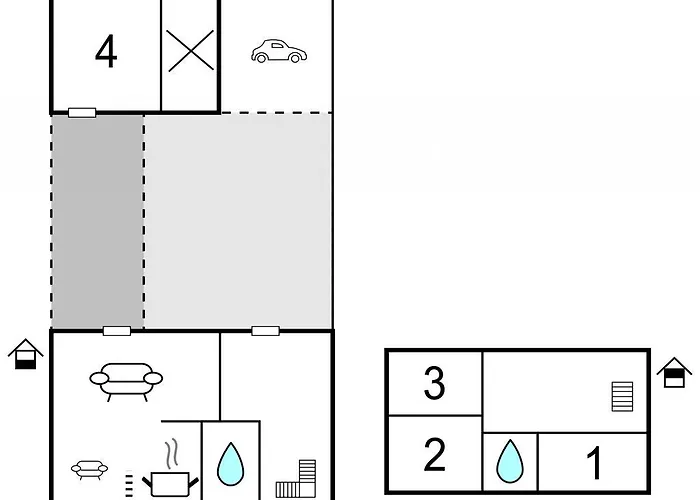 別荘 Four-bedroom In エーベルトフト
